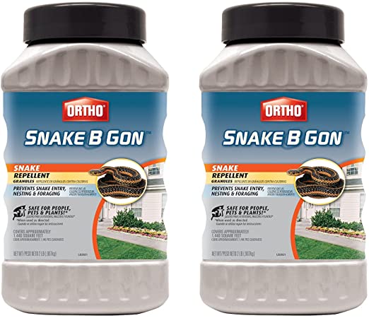 Ortho VB300516 B Gon Snake Repellent Granules, 2-Pound (2 Pack)