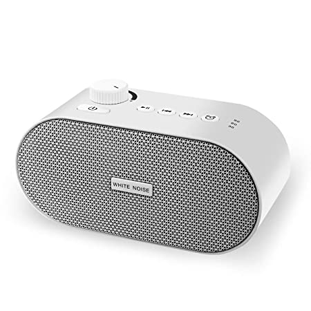 White Noise Machine, Portable Sleep Sound Machine with 26 High Fidelity Nature Sounds, with USB Output Charger Function Sleep Sound Therapy Machine for Home,Office,Travel,Baby,Kids and Adults