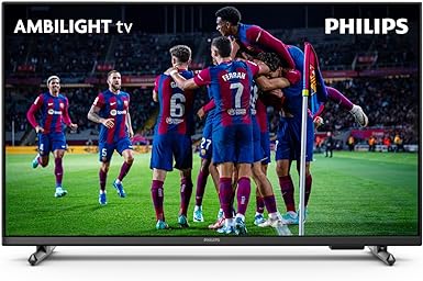 PHILIPS Ambilight PFS6908 32 inch Smart LED TV | 60Hz | Pixel Plus HD & HDR10 | SAPHI | Dolby Atmos | 12W Speakers | Google Assistant & Alexa Compatible