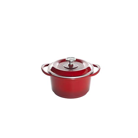 Nordic Ware Pro Cast Traditions Dutch Oven, 3-Quart, Cranberry