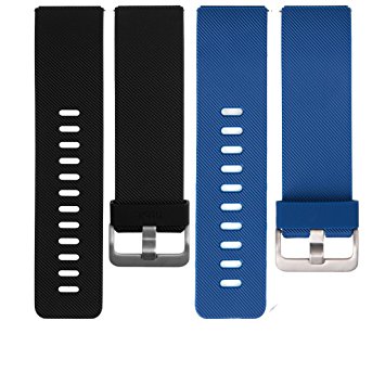 Fibit Blaze Silicone Bands, Austrake Strap for Fitbit Blaze Watch Large Small
