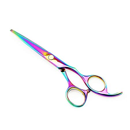 Passion Hair Cutting Scissors Shears Professional Barber/Salon Hair Cutting Shear 6.0 inch-Japanese Stainless Steel (Colorful)