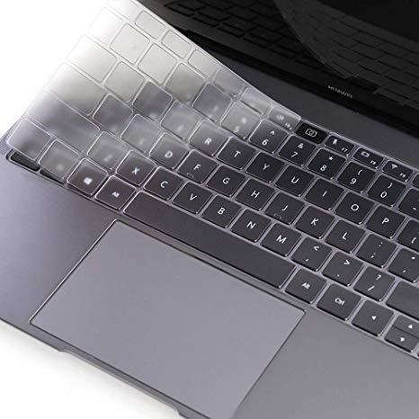 Premium Ultra Thin Keyboard Cover Compatible Huawei MateBook X Pro 13.9" Laptop TPU Protective Skin, US Layout