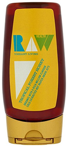 NIL Raw Health Organic Squeezy tropical Forest Honey 350 g