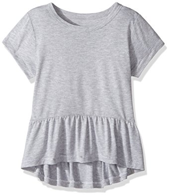 Hudson Big Girls' Peplum Tee