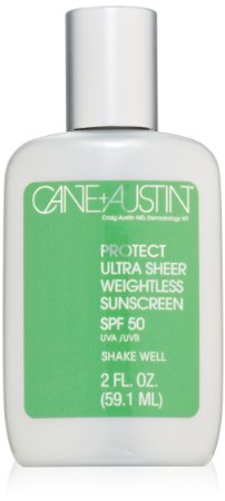CANE   AUSTIN Ultra Sheer Weightless Sunscreen SPF 50, 2 fl. oz.