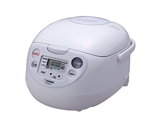 Zojirushi NS-WRC10 5.5-Cup (Uncooked) Micom Rice Cooker,Warmer And Steamer