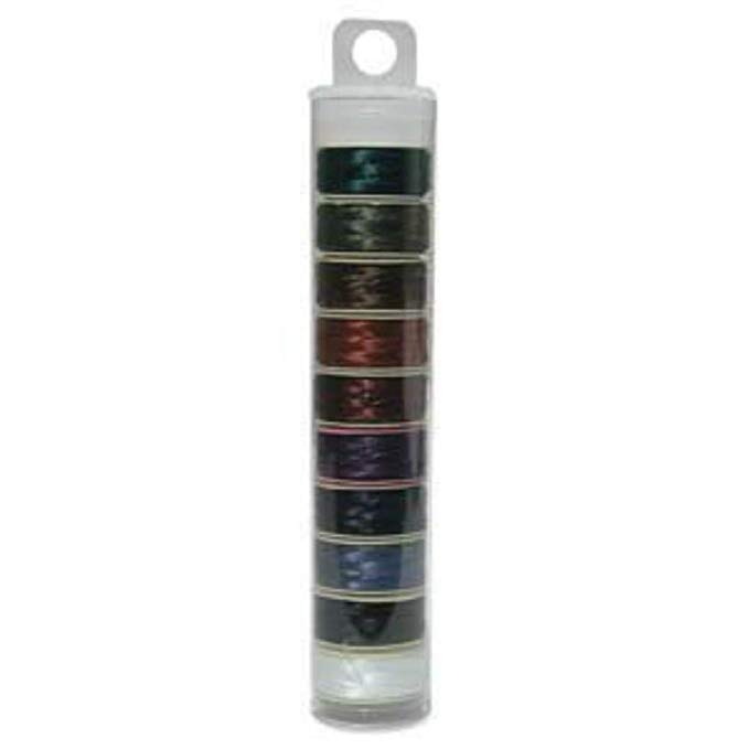 Nymo Beading Thread Mixture Size D 10 Bobbins Mix2