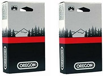 2 Pack, Oregon 90PX052G Low Profile 3/8-Inch Pitch 0.043-Inch Gauge 52-Drive Link Saw Chain, For Echo 90PX52CQ , 14" Bar