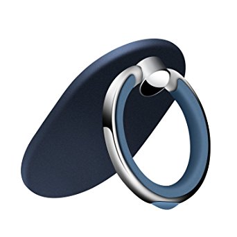 Finger Ring Stand,Choncyn 360 Degree Rotating Smartphone Ring Holder Finger Grip kickstand Universal Cell Phone Ring For Smartphone, Tablets (blue)