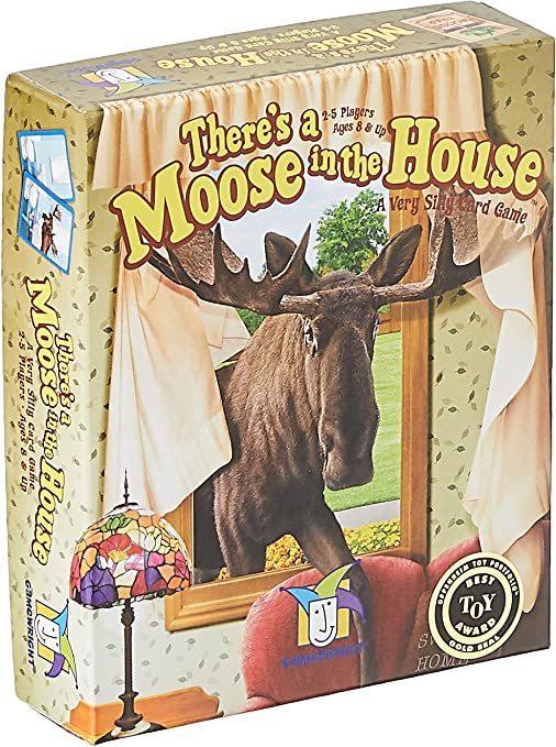 GameWright There's A Moose in The House Card Game