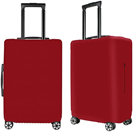 Washable Luggage Cover Spandex Suitcase Cover Protective Fits 19-33inch Luggage Zipper Carry On Covers