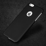 iPhone 6 Plus Case Acewin Exact-Fit iPhone 6 Plus 55 Slim Case Soft Finish Coated Surface with Premium Matte Hard Case Cover for iPhone 6 Plus 55 Black