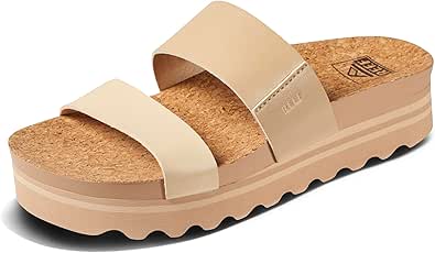 REEF Cushion Vista Hi Women's Platform Fashion Sandal, Arch Support, Ultra Soft Cushion Footbed