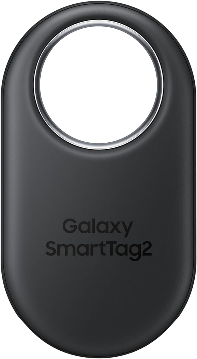 Samsung SmartTag2 (2023) Bluetooth   UWB, IP67 Water and Dust Resistant, Findable via App, 1.5 Year Battery Life - Black