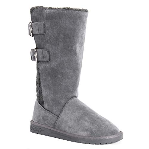 MUK LUKS Women's Jean Grey Fashion Boot