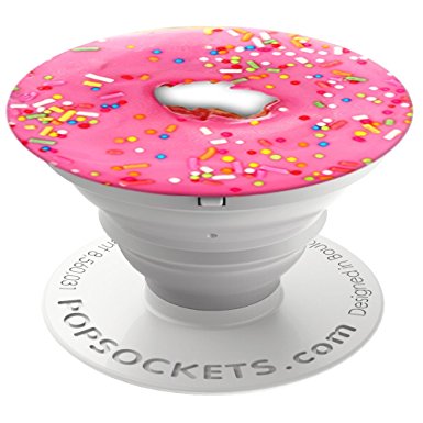 PopSockets: Expanding Stand and Grip for Smartphones and Tablets - Pink Donut