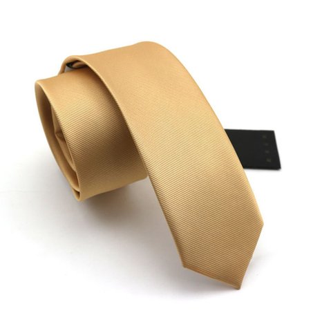 Elviros® Mens Eco-friendly Fashion Solid Color Slim Tie 2.4'' (6cm)