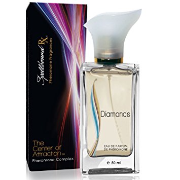 "THE CENTER OF ATTRACTION" Feminine Pheromone Eau de Perfume with the "DIAMONDS" Fragrance From SpellboundRX - The Only Patented Scientific Approach to Attract and Arouse Men that Evokes Physiological Responses 20 - 40. GUARANTEED!