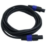 Pyle-Pro PPSS30 30 Foot Professional Speaker Cable Male Compatible With Speakon Connector  to Male Compatible With Speakon Connector