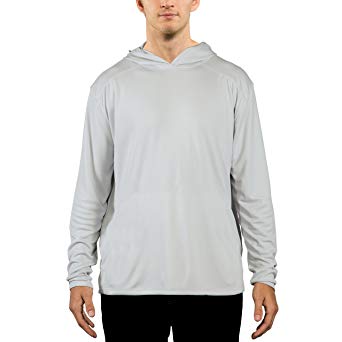 Vapor Apparel Men's UPF 50  UV Sun Protection Performance Long Sleeve Hoody