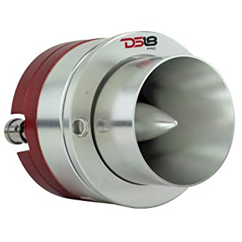 DS18 PRO-TW710 High Compression Titanium Super Bullet Tweeter 1-Inch 200W Max / 100W RMS with Built In Mylar Capacitor Filter - (1 Speaker)