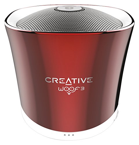 Creative Woof 3 Bluetooth Wireless Speaker (Rouge Red)