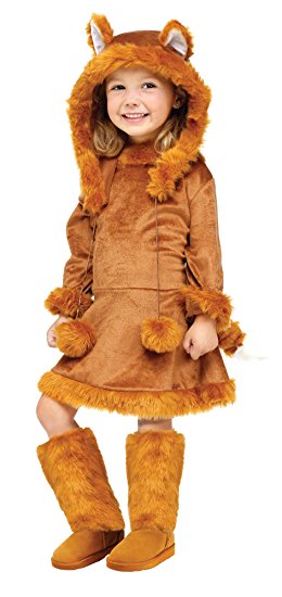 Fun World Costumes Baby Girl's Sweet Fox Toddler Costume