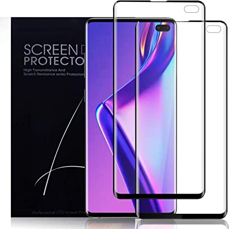 [2 Pack] Yersan Screen Protector for Samsung Galaxy S10 Plus, [Full Coverage] [Anti-Scratch] [Ultrasonic Fingerprint Support] [Case Friendly] HD Clear Screen Protector Film for Samsung Galaxy S10 Plus