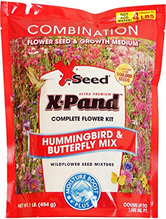 X-Seed X-Pand Hummingbird and Butterfly Combination Seed Mix, 1-Pound