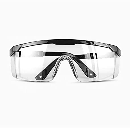 Safety Goggles, Canache Protective Eyewear, Adjustable Wide-Vision Protective Glasses, Lightweight Fog-Proof Safety Goggles