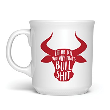 Fred & Friends 5214397 Let Me Tell U Y Say Anything Mug, Assorted