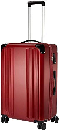 Vino-Voyage 2.0 by Wine Enthusiast TSA-Approved 12-Bottle Wine Suitcase with Integrated Weight Scale