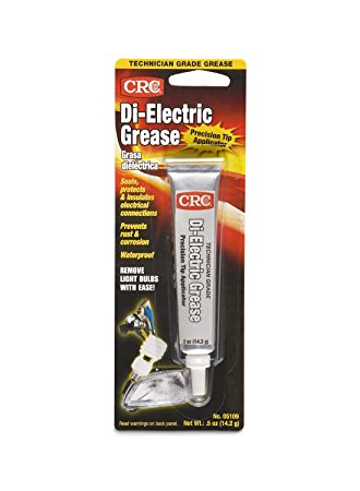 CRC Technician Grade Di-Electric Grease with Precision Tip Applicator, .5 Wt Oz