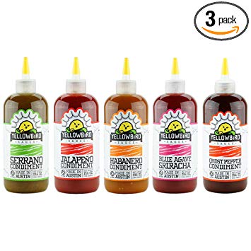 Yellowbird Hot Sauce Combo (19.6 Oz 5-Pack)