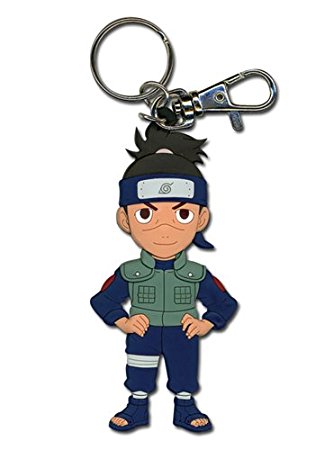 Naruto: Anime Die Cut 3D Key Chain - SD Iruka