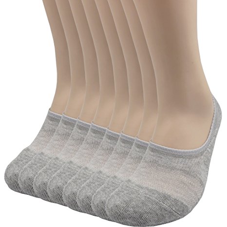 Pro Mountain No Show Athletic Cotton Sports Liner Socks Unisex Light Toe Cushion
