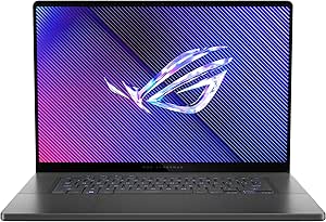 ASUS ROG Zephyrus G16 GU605MI#B0CQ2Q1DWN, Notebook con Monitor 16" 2.5K OLED Glossy, 240Hz, Processore Intel Core Ultra 7 155H, RAM 16GB, 1TB SSD PCIE, NVIDIA GeForce RTX 4070 8GB, Win 11 Home, Grigio