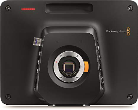 Blackmagic Design Studio HD Camera with MFT Lens Mount, 10" Viewfinder, Resolutions up to 1080p60, 3G-SDI, XLR Audio, Built-in Talkback, 4 Hour Battery