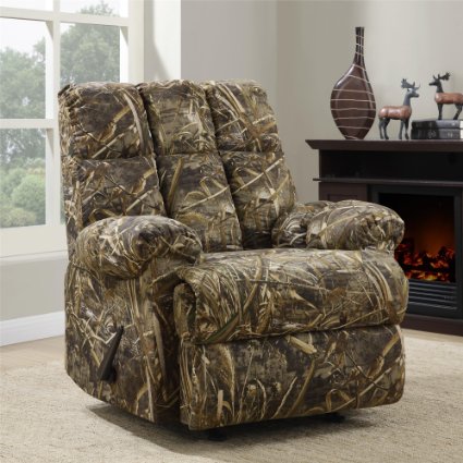 Dorel Living Real Tree Camouflaged Rocker Recliner