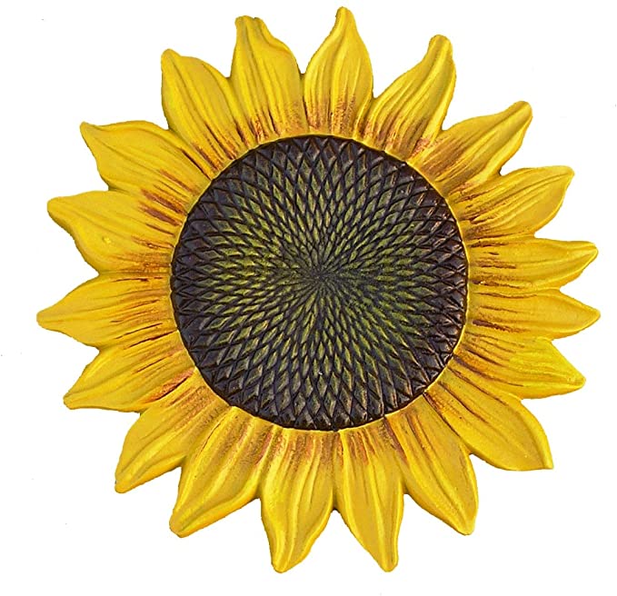 Oakland Living 5993-YL Sunflower Stepping Stone, Yellow