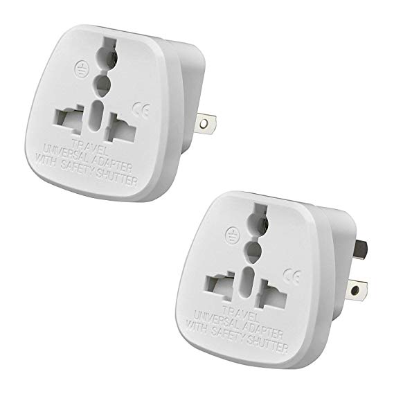 Gadgets Hut UK - 2 x UK to Australia Travel Adapter, Plugs for visitor from UK to China, Australia and New Zealand