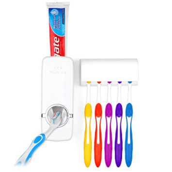 Sunsbell Dust-proof Toothpaste Dispenser Toothpaste Squeezer Kit