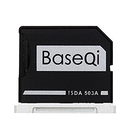 BASEQI aluminum microSD Adapter for MacBook Pro 15" Retina (Early 2013 and before)