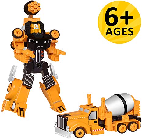 Transform Robot - Yellow Car Changes into Robot Toy for Boys Girls Age of 6,7,8-16 Year Old Gifts