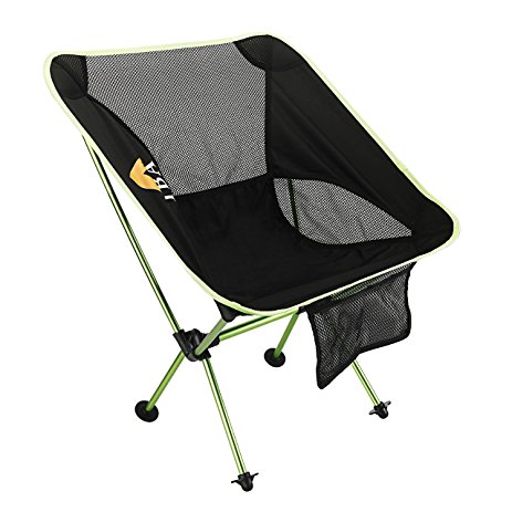 Camping Chair – Ultralight Strength With Oxford Weave – Folding and Compact – Take Comfort With You Anywhere – Perfect For Camp, Hiking, Backpacking.