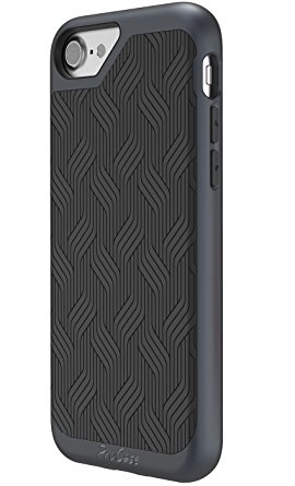 iPhone 7 Case, ProCase Slim Hybrid Armor Protective Cover Bumper Case for Apple iPhone 7 4.7-Inch 2016 -Black