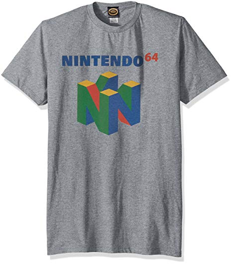 Nintendo Men's N64 Logo Short Sleeve T-Shirt