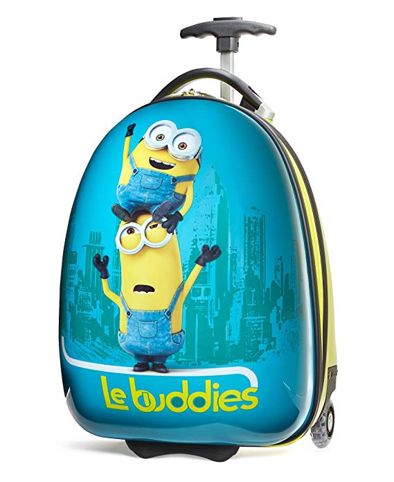 Travelpro Minions Kid's Hardside Luggage, Blue/Yellow