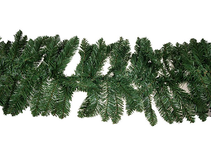 Christmas Pine Branch Garland by Clever Creations | Festive Holiday Décor | Realistic Pine Branches | Poseable Artificial Pine Needles | Classic Christmas Decorations | 8.5’ Long